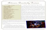 Artisans quarterly review_vol4_issue3_2011