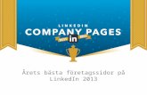 Best of company pages 2013 swe