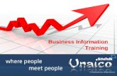 Unaico business information_training