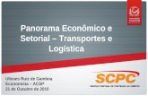 Panorama Econômico e Setorial Transportes e Logística
