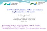GWP on the Ground - the Myanmar Case_21 March 2014 Tokyo