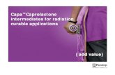 Perstorp Capa™ for Radcure Applications