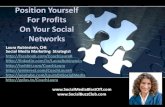 Position yourself for Profits on Social Media