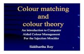 Colour matching and colour theory