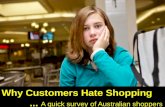 What Customers Hate About Shopping