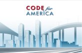 Code for America 2011 Projects Overview