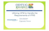 Utilizing HFM to Handle the Requirements of IFRS