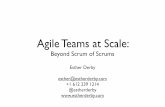 Agile Teams at Scale: Beyond Scrum of Scrums