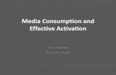 Media Consumption and Effective Activation