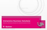 Immersive Business Solutions, T Systems