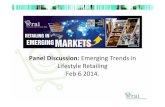 EMERGING TRENDS IN LIFESTYLE RETAILING