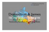 Donaldson & James - The Pro Recruiter Network