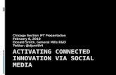 Activating Connected Innovation via social media