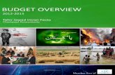 TJIF Budget Overview 2012 13