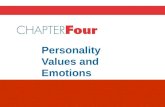 Personality Values and Emotions