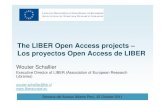 LIBER and Open Access - Los proyectos Open Access de LIBER