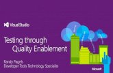 Quality Enablement -  Agile Practices with Quality Enablement