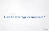 How to leverage ecommerce