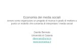 Economia Media Sociali