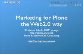 How to market Plone the Web2.0 way