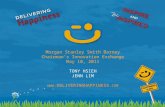 Delivering Happiness - Morgan Stanley Smith Barney - 5.10.11