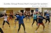 Zumba: Group fitness that's not just for women