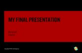 Final presentation template