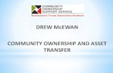 Drew McEwen: Community Club Ownership & Asset Transfer