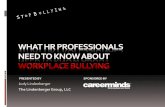 Workplace Bullying is Everywhere  - What HR Needs to Know