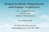 Return to work: outperform and engage employees