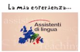 Mi presentación a los asistentes de lengua de Italia del 2014-15