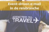 Event-driven e-mailmarketing in de reisbranche