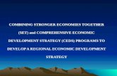 Combining Stronger Economies Together (SET) and Comprehensive Economic Development Strategy (CEDS) Programs to Develop a Regional Economic Development Strategy - Tom Harris, Buddy