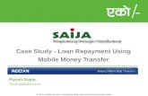 Case Study - Cash Collection for Saija MFI