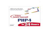 Sams-teach yourself php4 in 24 hours