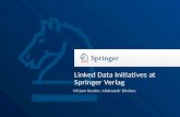 Linked Data Initiatives at Springer Verlag