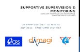 ReMiND Pilot Project - strengthening ASHA performance through improved supervision