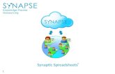 Synapse   synaptic spreadsheets