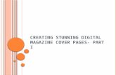 Creating stunning digital magazine cover pages  part i