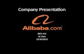 Alibaba -- Di Chen
