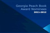 Peach book award ppt