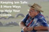 Keeping 'Em Safe: Ways to Protect Your Clients Online