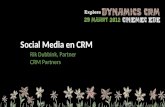 Social Media en CRM - CRM Partners