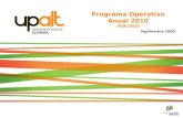 Programa Operativo Anual 2010 (POA 2010) Septiembre 2009 1.