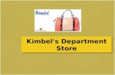 Kimbel Department Store Case Study