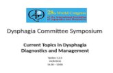 Dysphagia Committee Panel