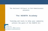 HEARTH Academy: Performance Improvement and Data Measurement
