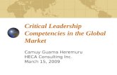 Critical Leadership Competencies