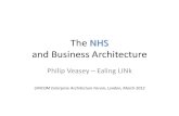 The NHS and Business Architecture 5.0