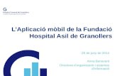 Presentació de l'App de la Fundació Hospital General de Granollers